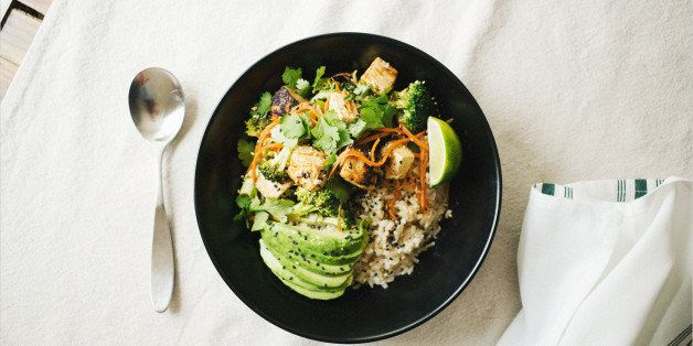 A Bowl Full Of Healthy Food For Eating.