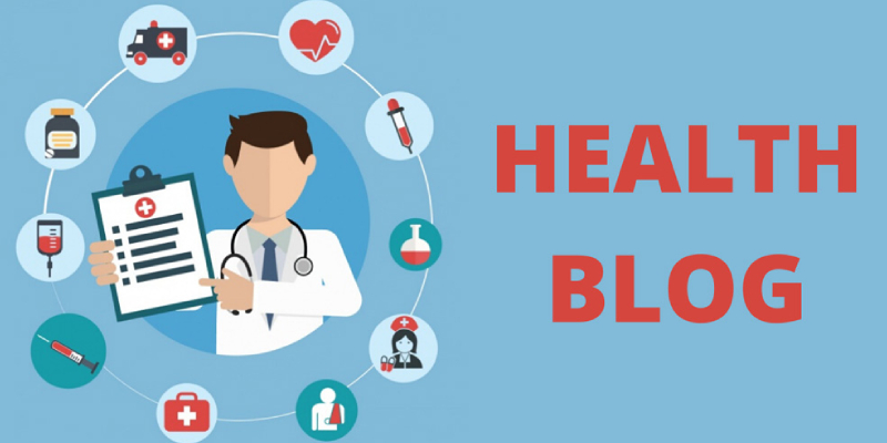 A Doctor Denoting The Health Concepts - Health Blog Concept.