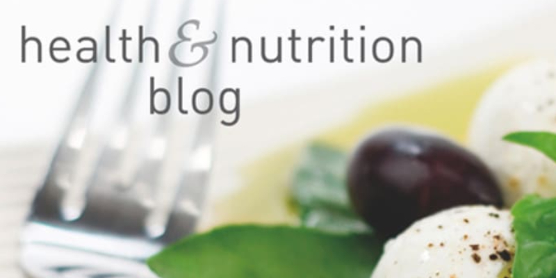 Health & Nutrition Blog Concept.