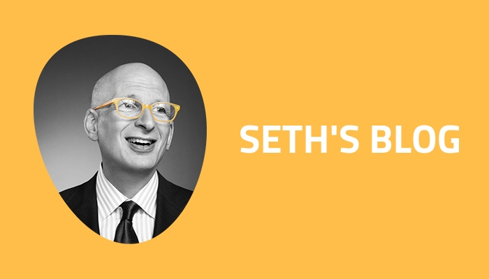 Image Representing Motivational Blog By Seth Godin.