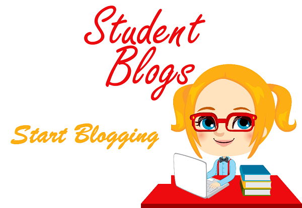 A Little Girl Start Writing Student Blog.